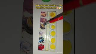 “Color Mixing Experiment – Wait for the Result! 🔥🎨”#VisualASMR#ArtInWater#RelaxingVisuals