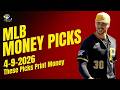 Major League Baseball MONEY PICKS for 4-9-2026 – These Picks Print Money