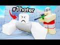 I HUMBLED my BIGGEST HATER.. (Roblox Rivals)