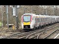 Greater anglia trains at ipswich on december 15th 2023