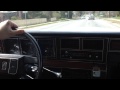 1988 lincoln town car on the road