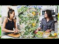 How to make Palestinian Fattoush: KING of Salads- with my Mama | Sahtein!