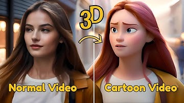 Convert Video Into 3D Cartoons for FREE | Convert Any Video Into Animation With Ai