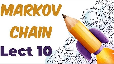 10. CSIR Net: Markov chain #csir #csirnet #markov