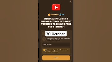 MICHAEL SAYLORS $4 BILLION BITCOIN BET WHAT YOU NEED TO KNOW | PART 2 OF 5 | MEMEFI #memefi