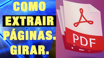 Como extrair páginas de um documento PDF com PDFSAM. Outras funções como girar, e juntar PDFs.
