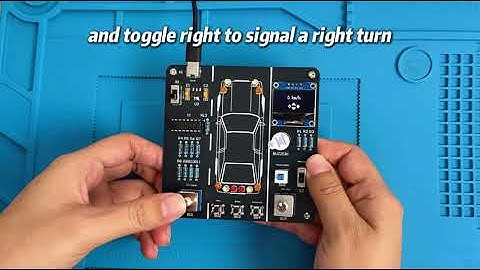 DIY Electronics Project Car Driver Simulator Kit STEM Soldering Practice