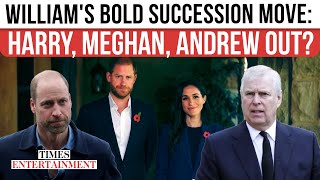 William's Secret Succession Plot LEAKS: Future Of Meghan, Prince Harry and Andrew Decided?