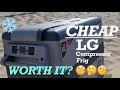 Cheap LG Compressor Refrigerator Alpicool CF45-LG / Unboxing and Initial Impressions!