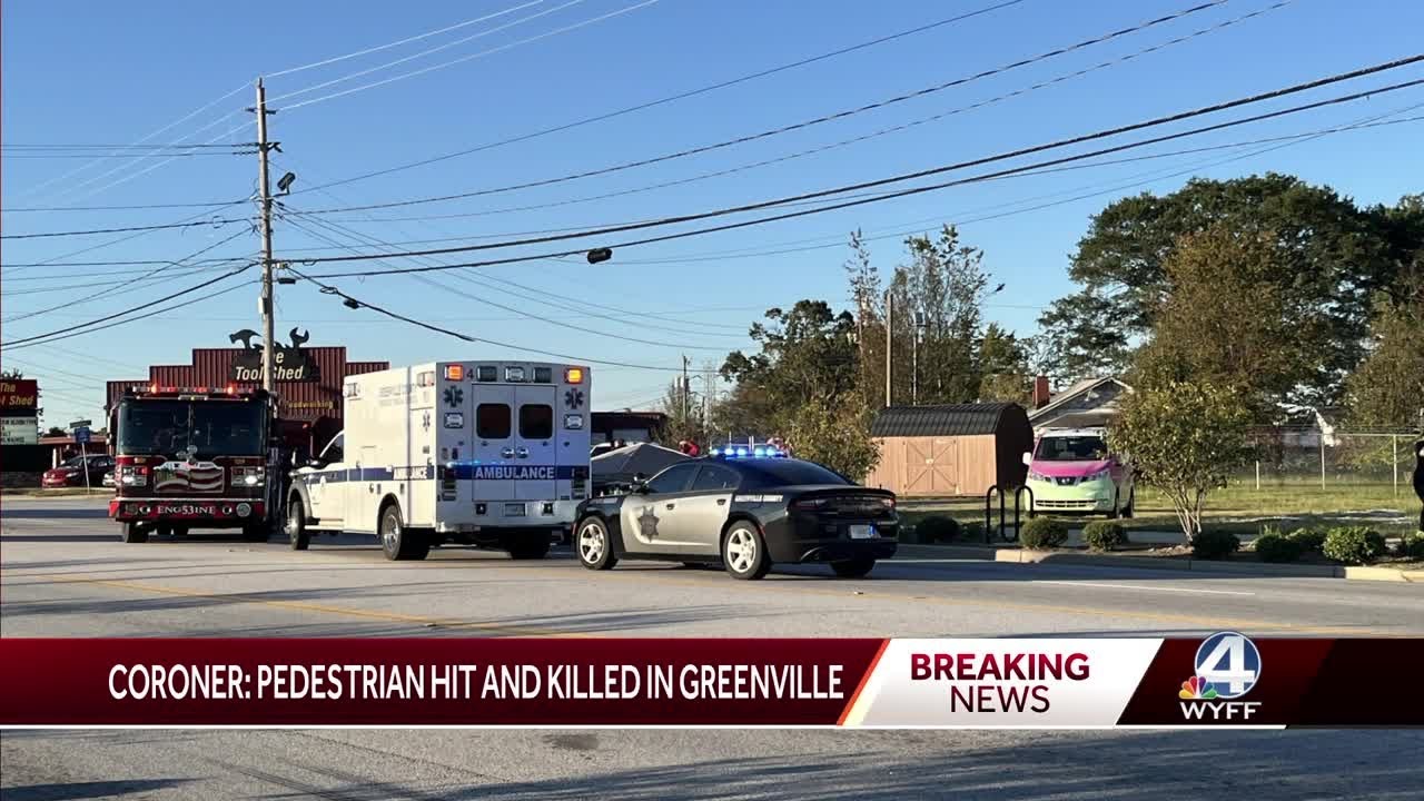 Pedestrian hit, killed in Greenville - YouTube