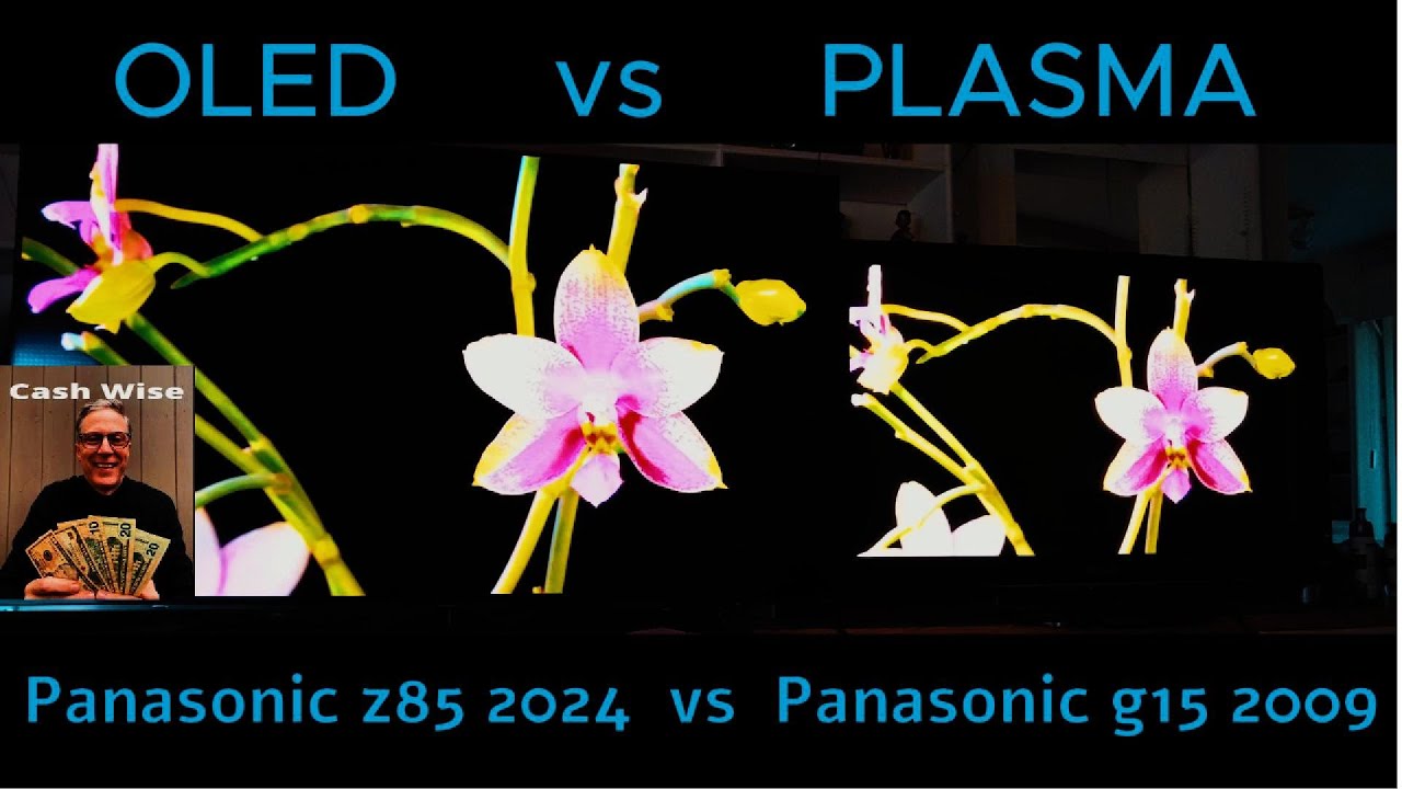 plasma vs. OLED Amazing Panasonic Z85 OLED vs Plasma Two Great