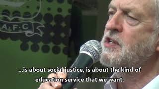 Jeremy Corbyn in Plymouth (subtitled)