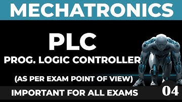 PLC Mechatronics I Mechatronics Engineering I Lec 4 By prof Piyush Dhuliya (Electronics Dept.)