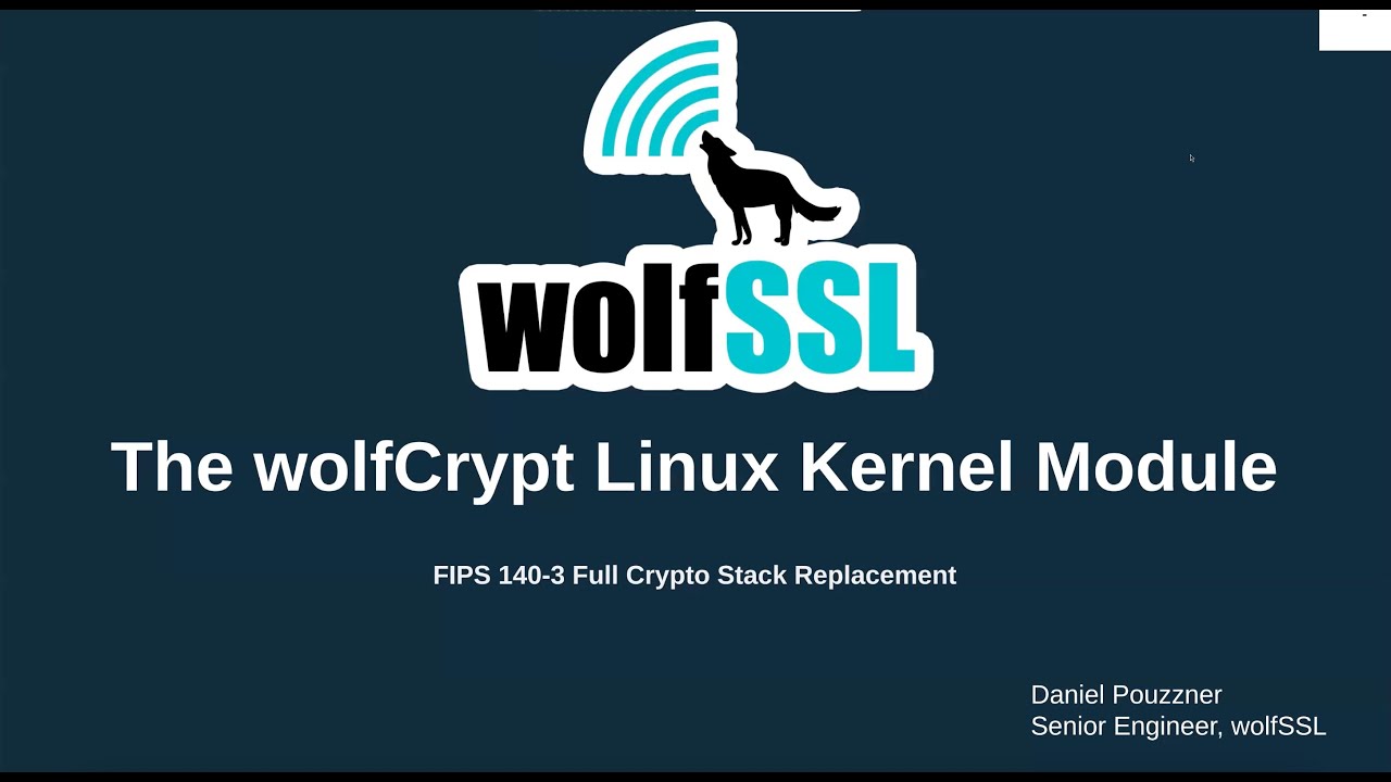 The wolfCrypt Linux Kernel Module: FIPS Full Crypto Stack Replacement