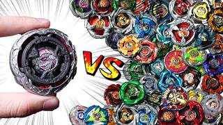 IMMOVABLE Beyblades VS 100 BEYBLADES!!