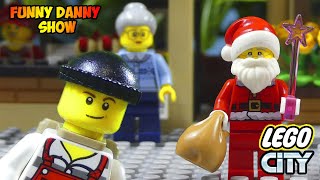 Лего мультфильм на русском. LEGO City. Новогодний Лего мультик. Как Дед Мороз спас Новый Год.