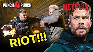 Corridor Crew Recreates Chris Hemsworth&#39;s Prison Brawl | Extraction 2 | Punch 4 Punch | Netflix