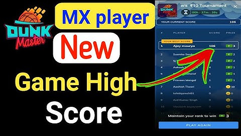 dunk master MX player game | dunk masters hack trick | mx player dunk masters | New game dunk master