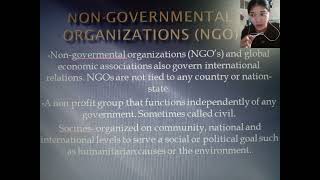 Institution That Govern International Relations