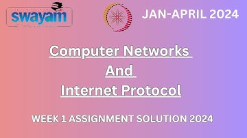 Computer Networks And Internet Protocol | NPTEL | Week1 assignment 2024