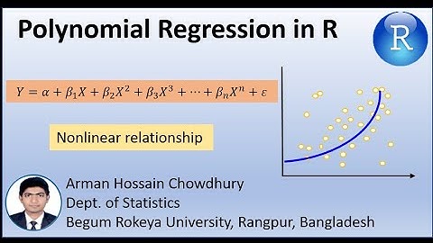 Polynomial Regression Model in R