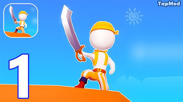 Treasure Hunter Pirate Game - Gameplay Walkthrough Part 1 Stickman Pirate Sea Commander (Android)