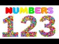 Learn Numbers with Colorful Balls - Colors and Numbers Videos for Children