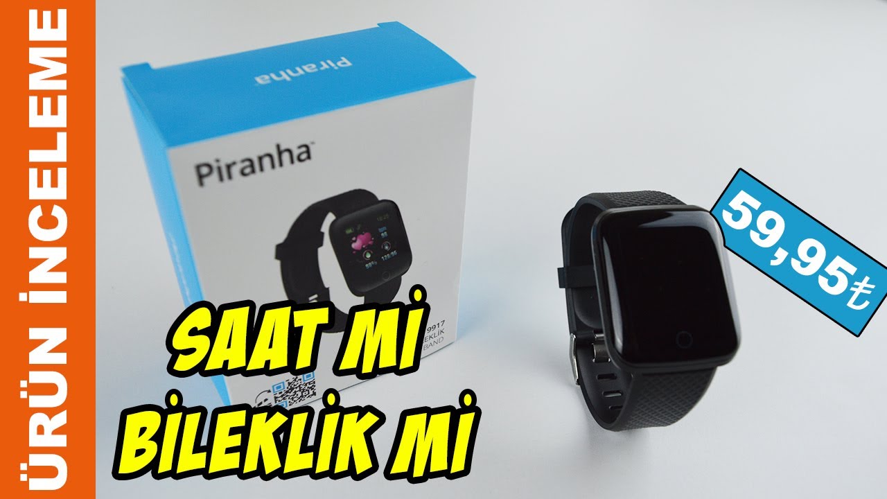 A101 - Apple Watch'ı andıran Piranha 9917 Akıllı Bileklik - YouTube