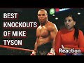 BEST KNOCKOUTS OF MIKE TYSON (REACTION)