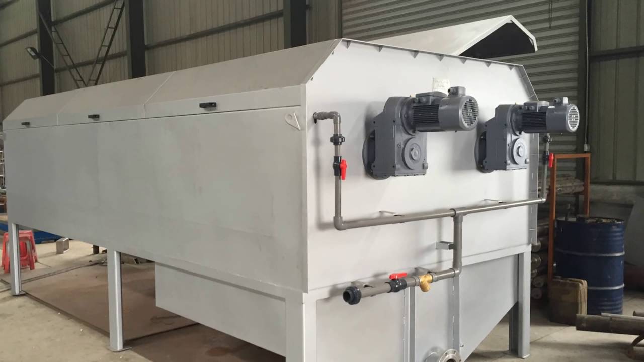 Drum Filter Installation OnSite! SFC Wastewater Treatment. YouTube