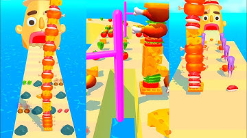 Sandwich Runner Max Levels Game Mobile Update All Trailers iOS,Android Gameplay Walkthrough