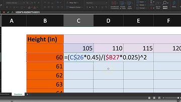 Excel Homework 1.2 (BMI)