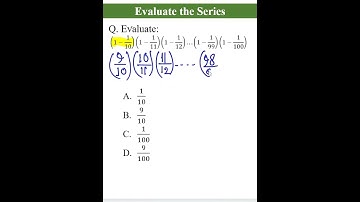 Evaluate the Series #shorts #maths #evaluate #series #mathpractice