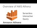 AWS Athena Overview - Key Concepts | Serverless Interactive Query Service