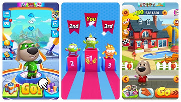 Om Nom Run Multiplayer Om Nelle vs Talking Tom Hero Dash Ben vs Talking Tom Gold Run Ben