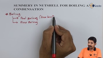 Summery In Nutshell For Boiling And Condensation - Boiling and Condensation - Heat Transfer