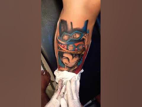 One Piece Tattoo | Monkey D. Luffy, Ace, Sabo | Hat - Youtube