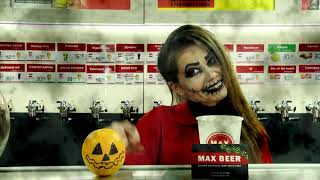 Halloween promotion in the stores MaxBeer