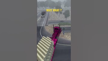 Thumbnail of When YOU LOSE Your BRAKES!!! In the RAIN | American Truck Simulator #shorts #ats #simulator