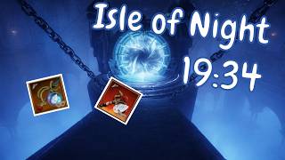New World Aeternum S10: Isle of Night Speedrun 19:34 PB Evade DPS POV