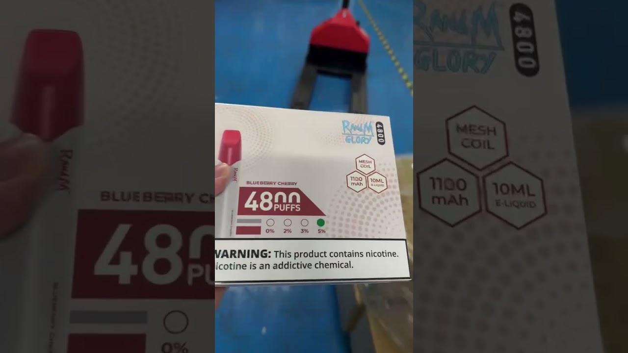 Glory 4800 puffs,in stock,good taste 