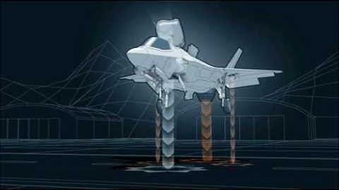 F-35 STOVL Transition, Hover, and Return To Forward Flight - Farnborough Airshow