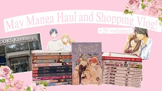 May Manga Haul and Shopping Vlog! | Kinokuniya | +20 volumes!