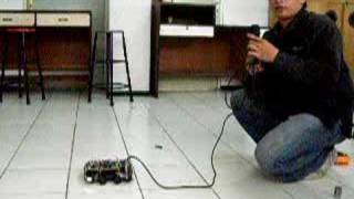 Implementation speech recognition on ATmega162 for control m