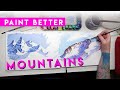 PAINT BETTER MOUNTAINS - watercolor and gouache ✶ Skillshare Class
