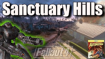 Fallout 4 Automatron: Sanctuary Hills attacked!