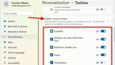 How to Show All Icons in the System Tray in Windows 11