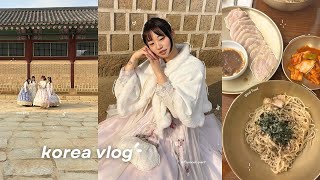 Korea Vlog Exploring The City, Hanbok, Shopping, What I Eat, First Influencer Event & More