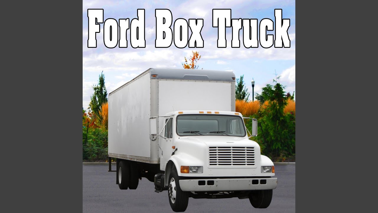 Ford Box Truck Double Close up Horn Blast