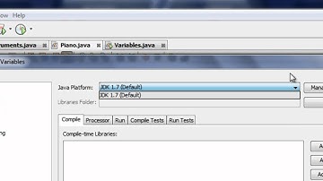 Java Tutorial 3.1 Java Jdk 7: Variables